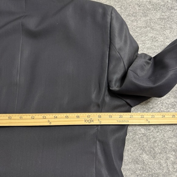 Versace Collection Black Suit Mens 42R 2 Piece Italy Wool Blazer Pants - Picture 9 of 16